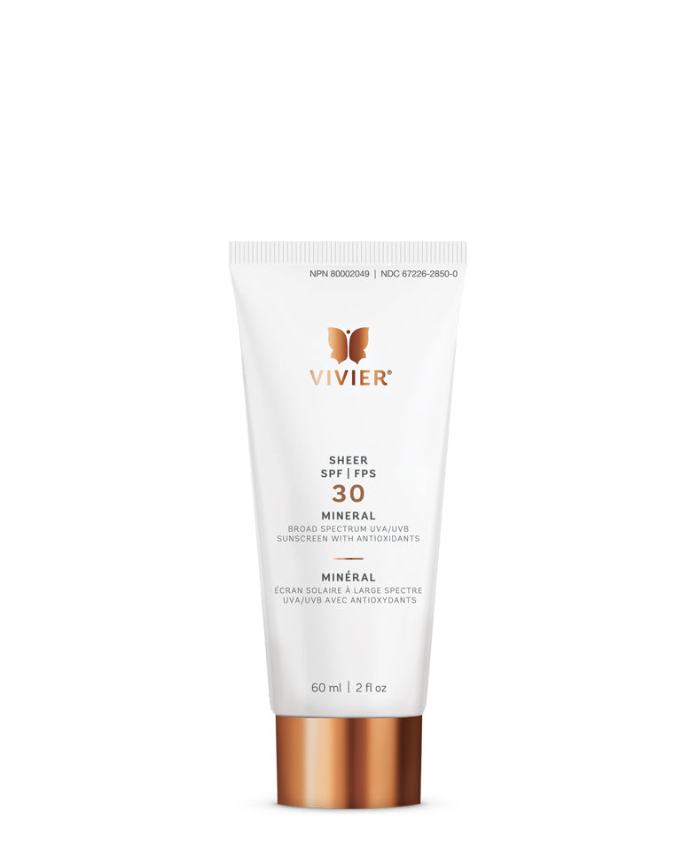 Sheer SPF30 mineral vivier