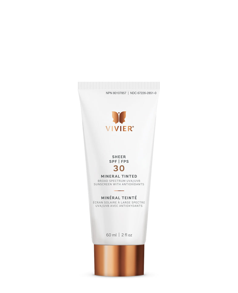 Sheer SPF30 mineral TINTED Vivier