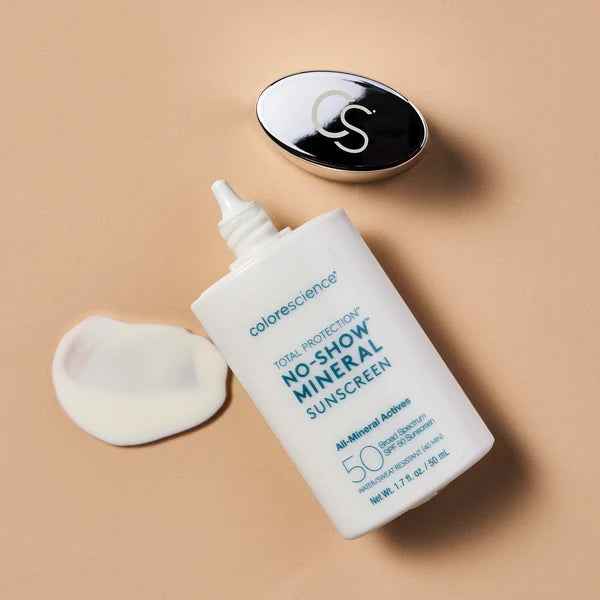 No show mineral sunscreen SPF50