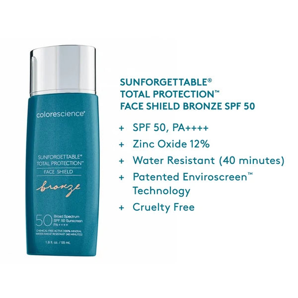 Enviroscreen Face shield bronze SPF50