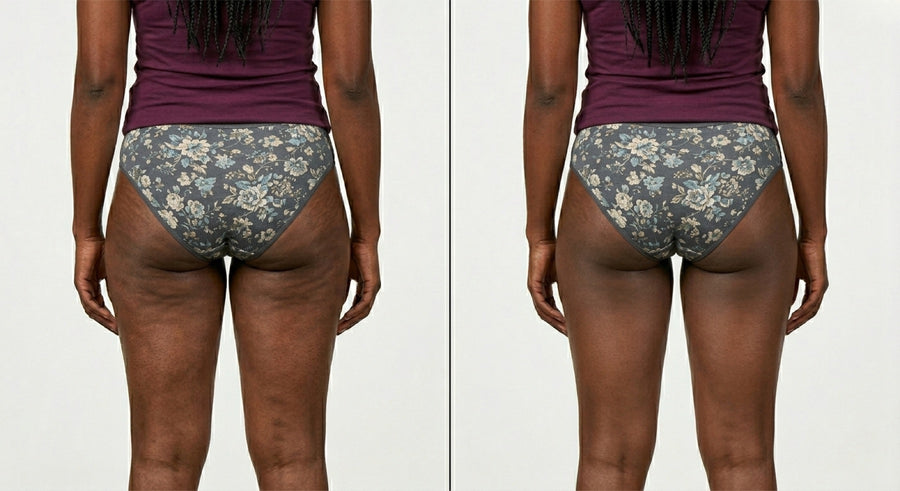Before and after results