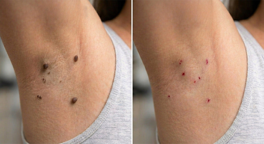 Before and after results