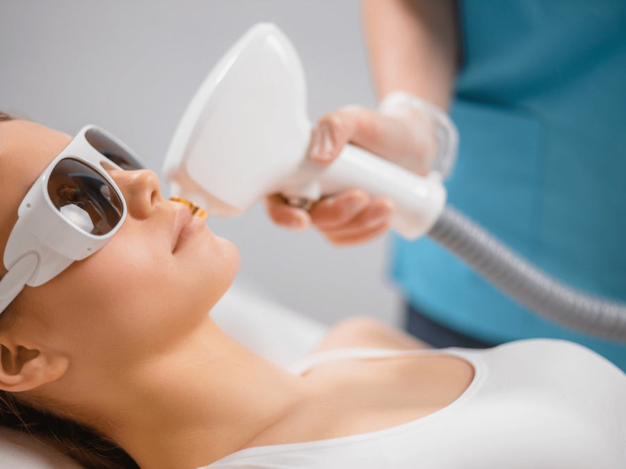 Sun damage treatment at Fairview Mall