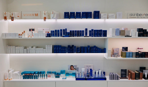 Skincare wall